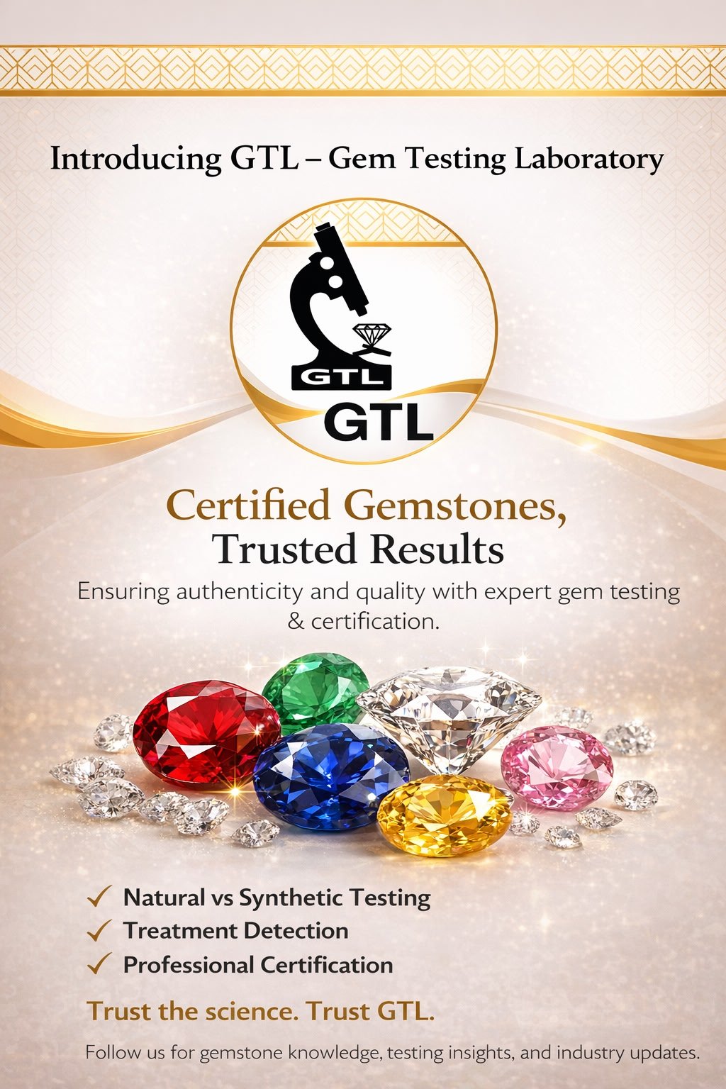 Gemstone and Diamond Testing Laboratory
