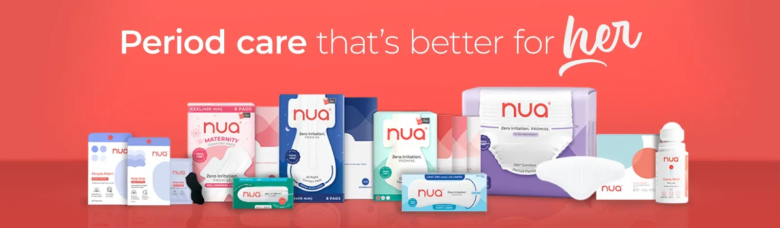 Nua – Period Care, Intimate Hygiene Products & Skin Care for Women