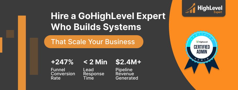 Hire GoHighLevel Expert