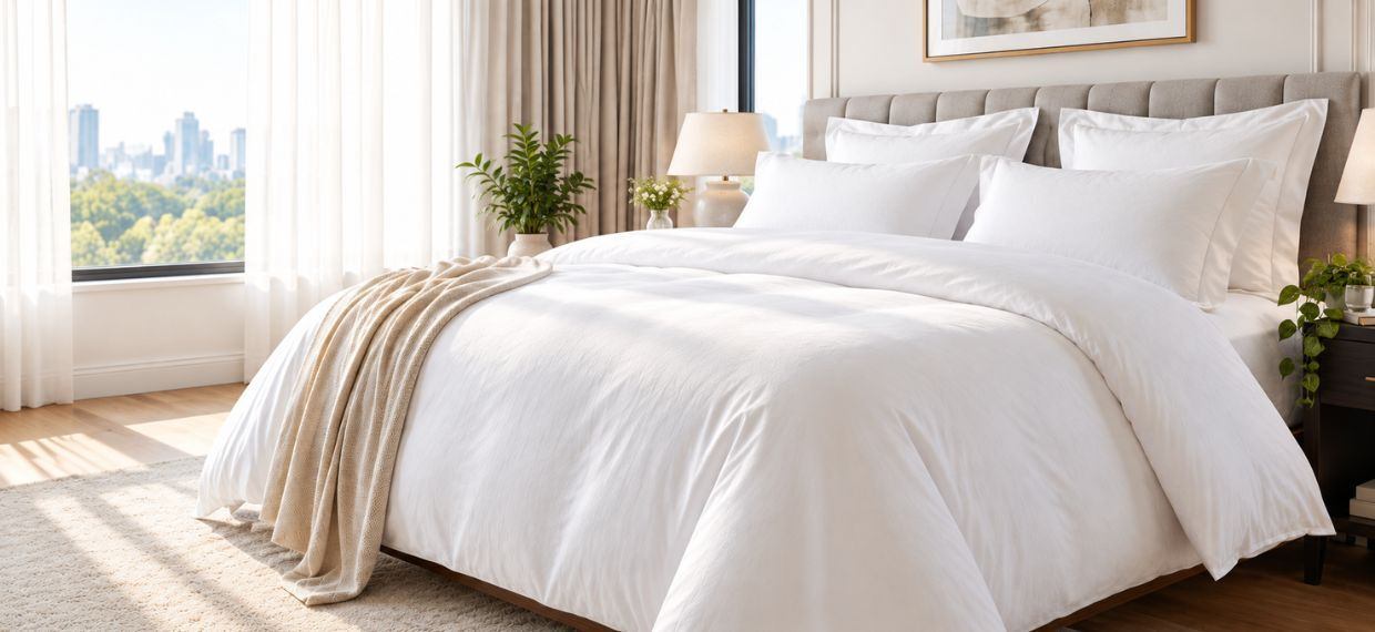 Premium White Sheet Set - SGI Bedding 