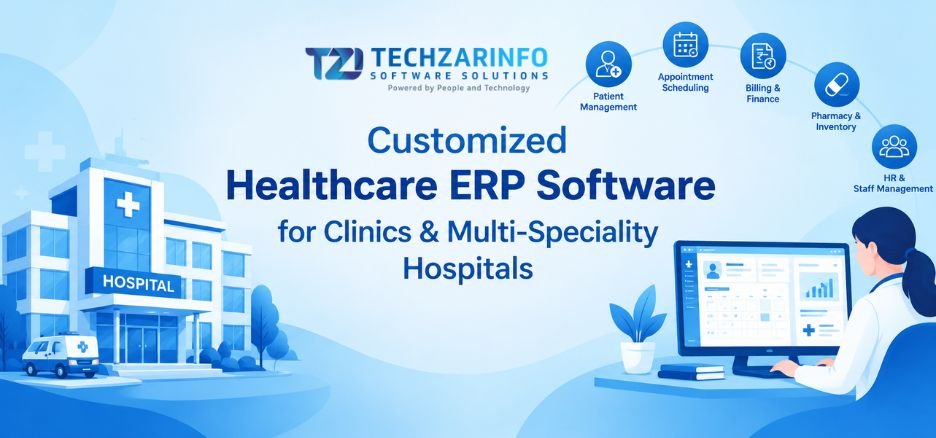 Healthcare ERP Development Services for Modern Medical Businesses