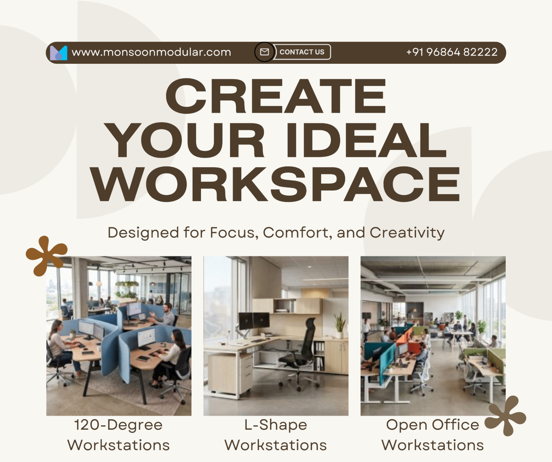 Modular Workstation in Bangalore | Workstation Manufacturer