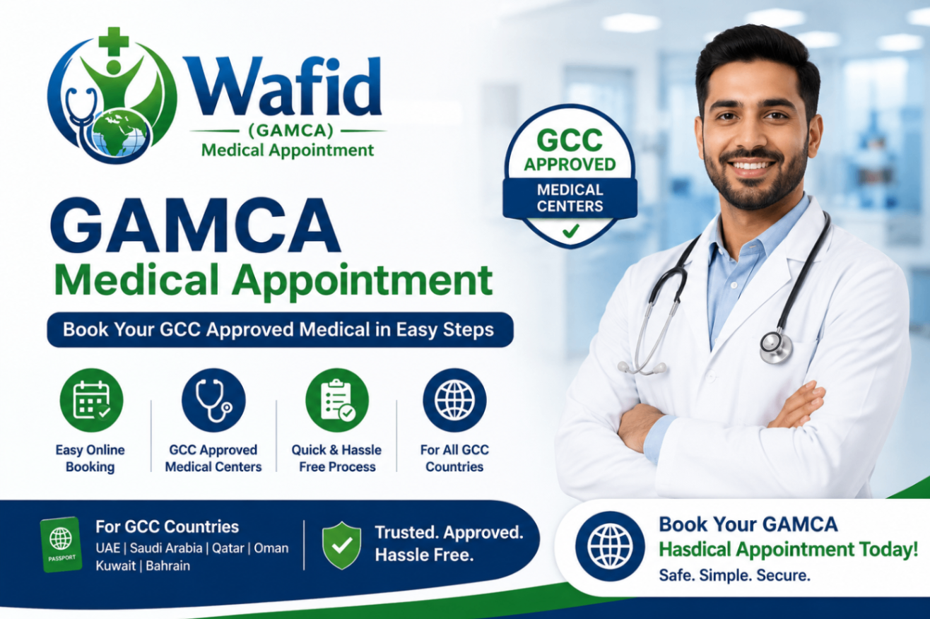 GAMCA Medical Appointment in Calicut | GCC Approved-Book Now