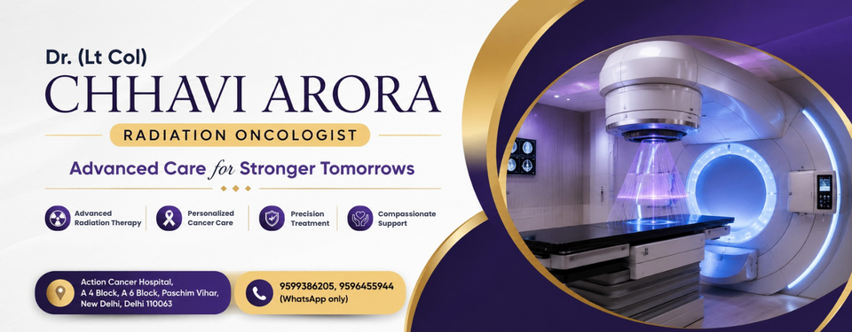 Dr. (Lt Col) Chhavi Arora | Best Radiation Oncologist in West Delhi