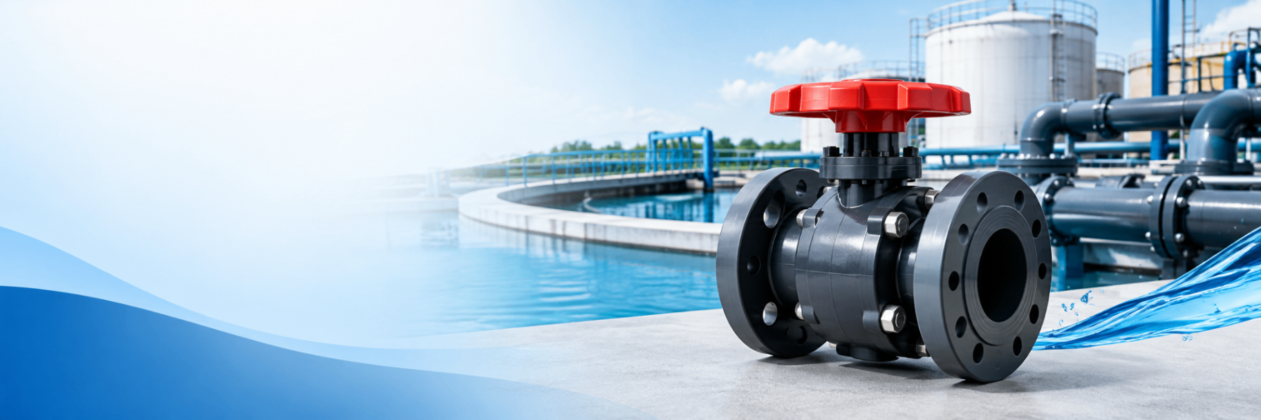 PP Flanged Valve | Polypropylene Valve Manufacturer in India